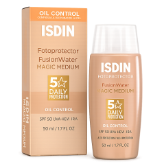 ISDIN FOTO FUSION WATER MAGIC COLOR MEDIUM SPF50 X 50ML
