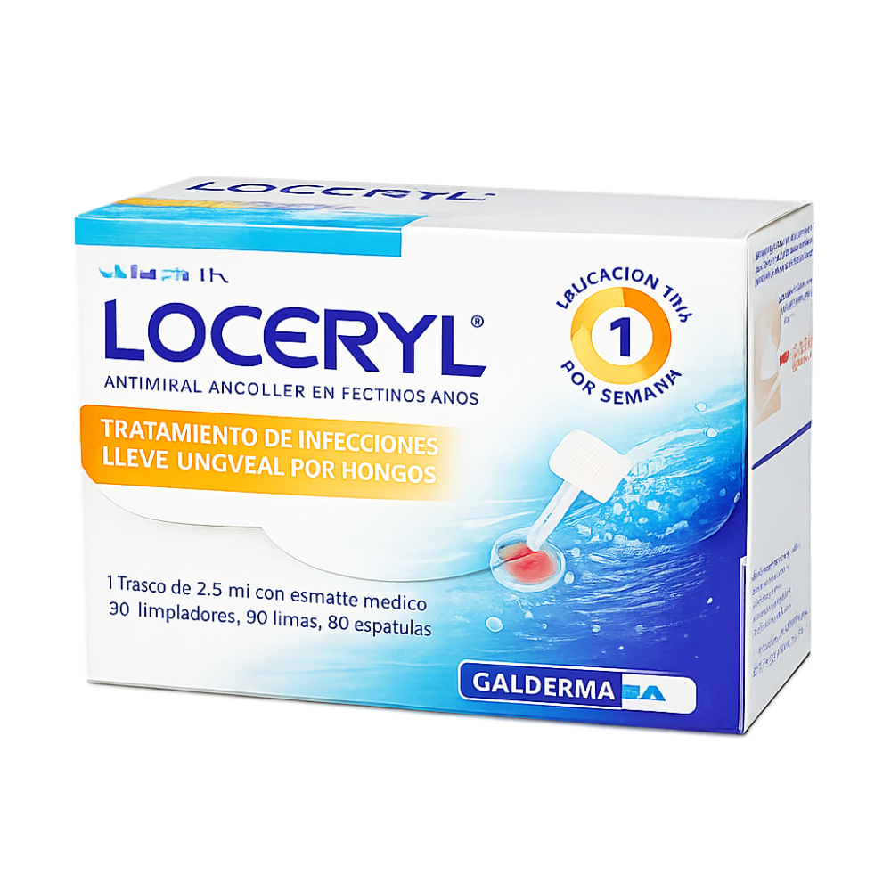LOCERYL LACA 5% X 1,25 ML