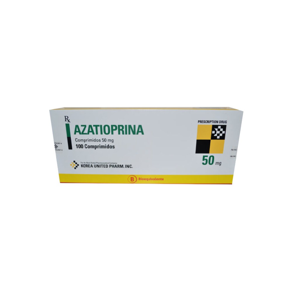 Azatioprina (B) 50mg 100 Comprimidos  PRECIO UN MEDIDA $276