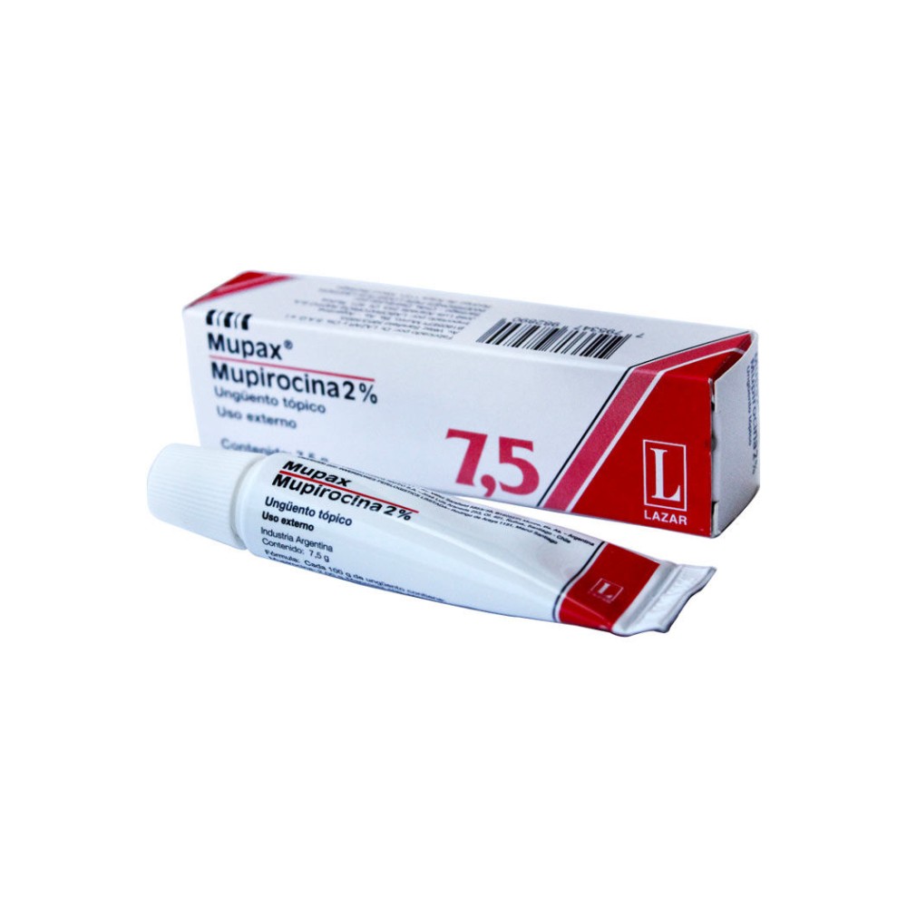 Mupax Mupirocina 2% Ungüento Tópico 7.5g
