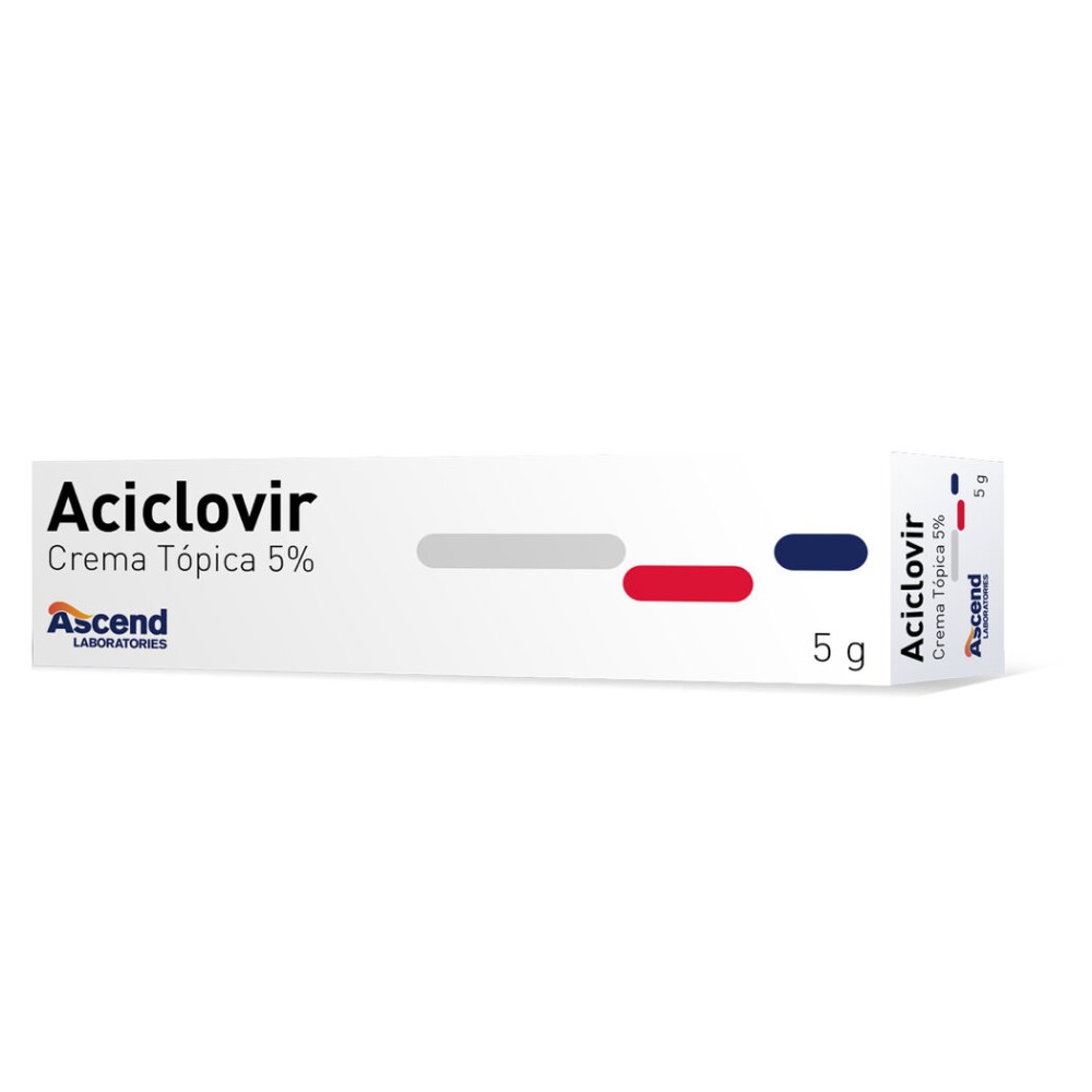 Aciclovir 5% Crema Tópica 5g