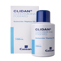 Clidan 1% Clindamicina Solución Tópica 100ml