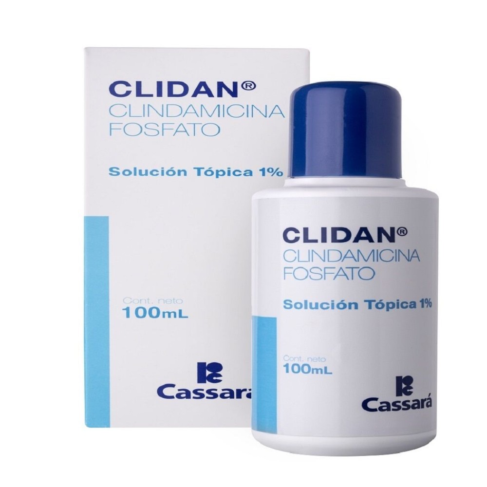 Clidan 1% Clindamicina Solución Tópica 100ml