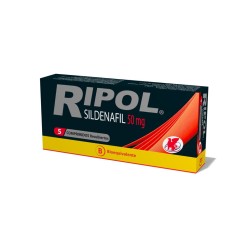 Ripol (B) Sildenafil 50mg 5 Comprimidos Recubiertos