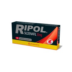 Ripol (B) Sildenafil 50mg 5 Comprimidos Recubiertos