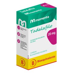 Tadalafilo (B) 20mg 1 Comprimido Recubierto