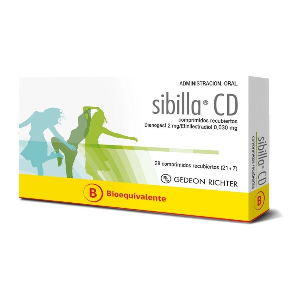 Sibilla CD (B) Dienogest / Etinilestradiol 28 Comprimidos Recubiertos