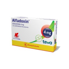 Alfadoxin (B) Doxazosina 4mg 30 Comprimidos Recubiertos
