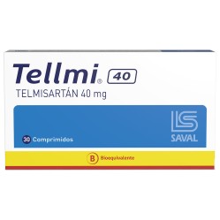 Tellmi (B) Telmisartán 40mg 30 Comprimidos