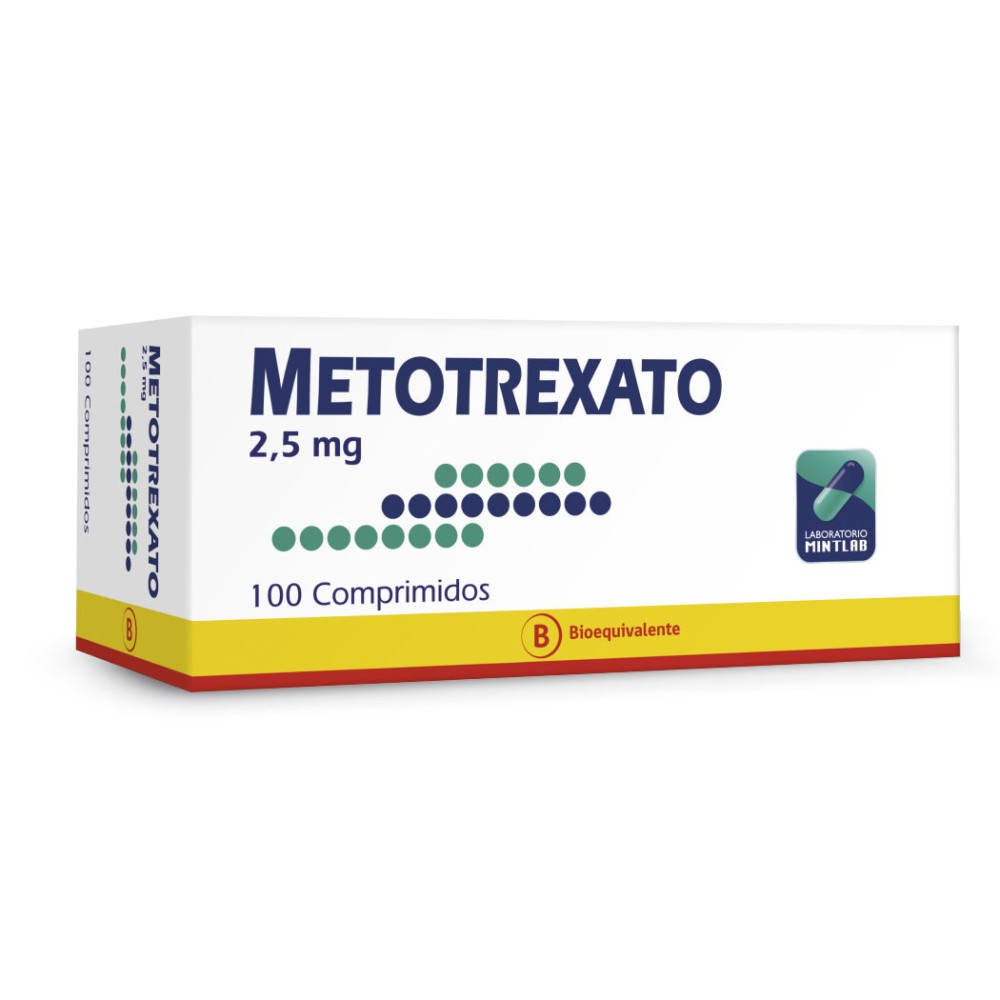 Metotrexato (R) 2.5mg 100 Comprimidos  PRECIO UN MEDIDA $203