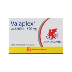 Valaplex (B) Valsartán 320mg 30 Comprimidos Recubiertos