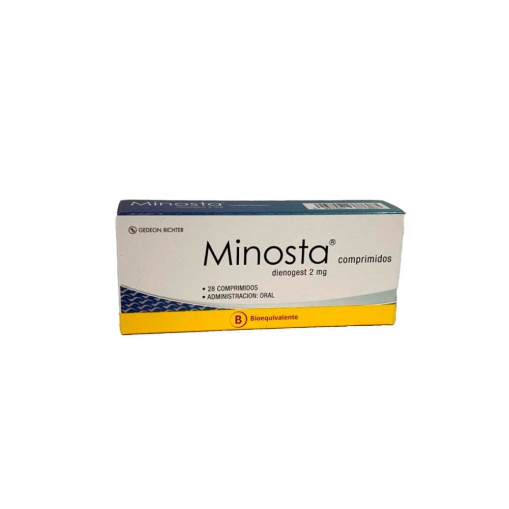 Minosta (B) Dienogest 2mg 28 Comprimidos