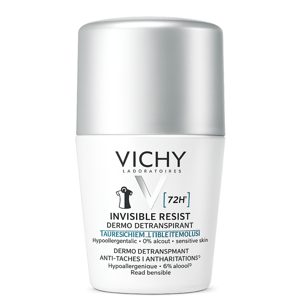 VICHY DESODORANTE ROLLON INVISIBLE RESIST 72H X 50 ML