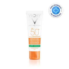 VICHY FPS 50+ CAPITAL SOLEIL MATIFICANTE 3 EN 1 OIL CONTROL X 50 ML