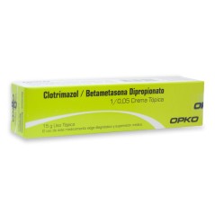 Clotrimazol / Betametasona Dipropionato Crema Tópica 15g