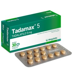Tadamax Tadalafilo 5mg 30 Comprimidos Recubiertos