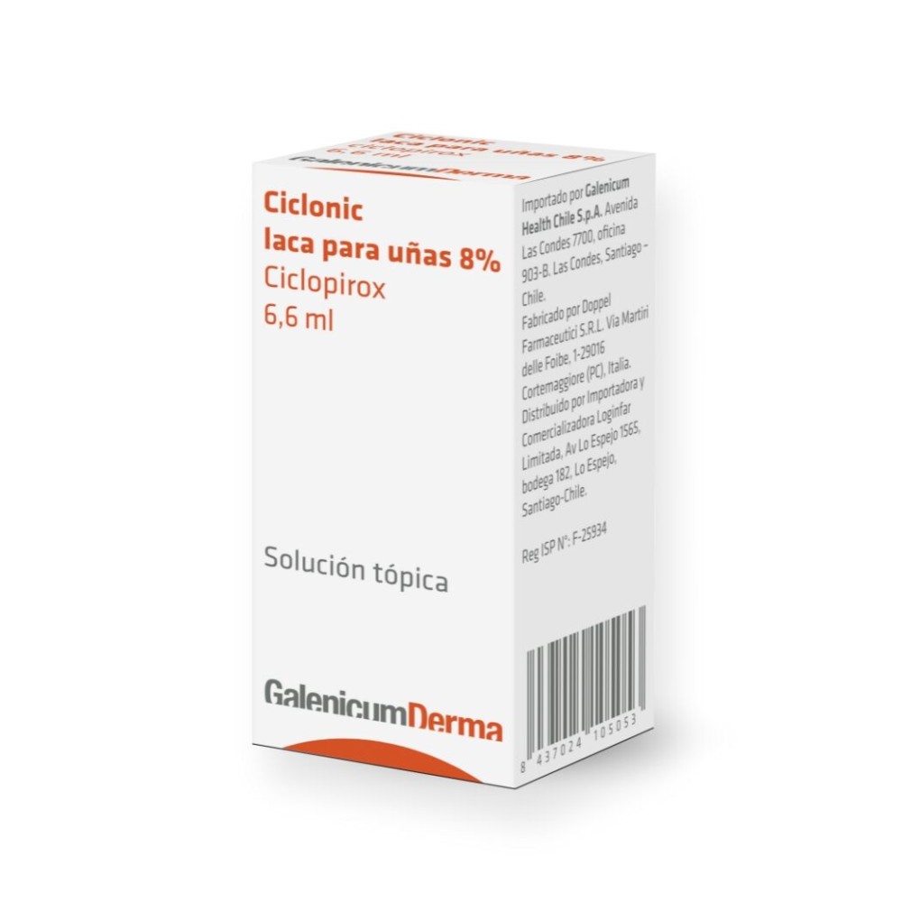 Ciclonic 8% Ciclopirox Laca Para Uñas 6.6ml