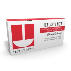 Iltux HCT Olmesartán / Hidroclorotiazida 40mg/25mg 28 Comprimidos Recubiertos