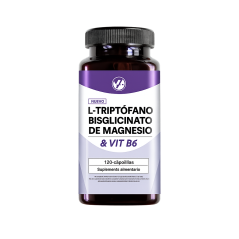 L-TRIPTOFANO & BISGLICINATO DE MAGNESIO & B6 CAP X 120 UND NF