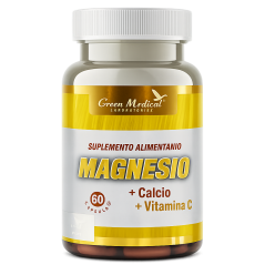 MAGNESIO + VITAMINA C + CALCIO CAP X 60 GREEN MEDICAL