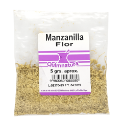 MANZANILLA FLOR SBR X 5 GR (CAJ X 25) QUIMNATURA