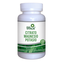 CITRATO DE MAGNESIO Y POTASIO CAP X 120 AURAVITALIS