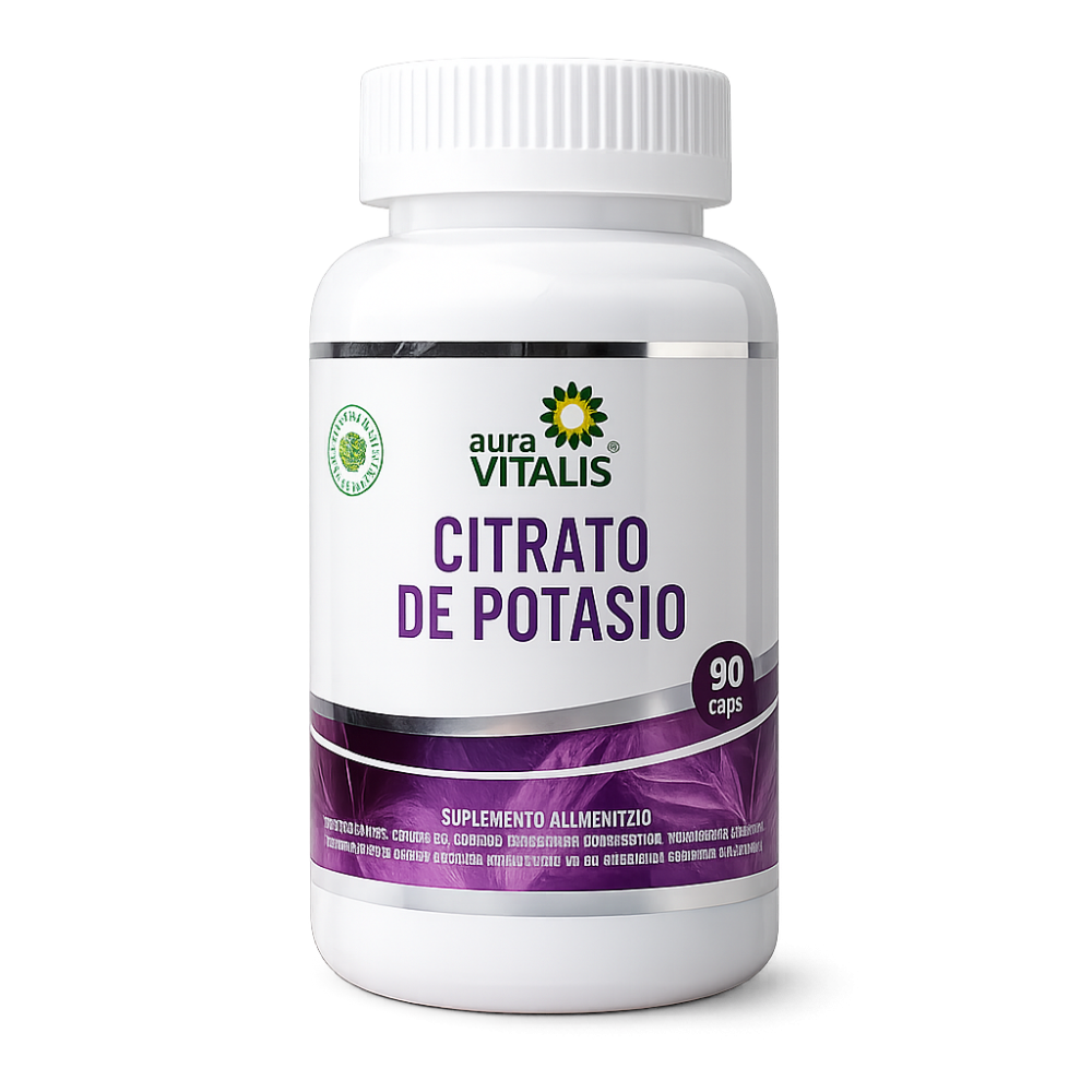 CITRATO DE POTASIO CAP 450 MG X 90 AURA