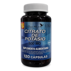 CITRATO DE POTASIO CAP 500 MG X 120 GREEN MED