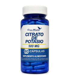 CITRATO DE POTASIO CAP 500 MG X 60 GREEN MED