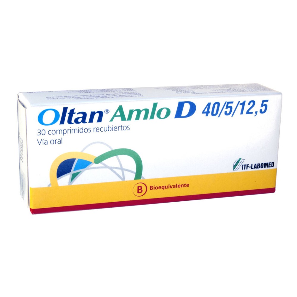 Oltan (B) Amlo D 40/5/12.5 30 Comprimidos Recubiertos