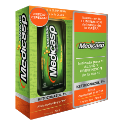 MEDICASP SHA 130 ML X 2 PACK