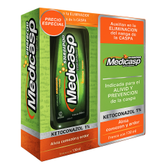 MEDICASP SHA 130 ML X 2 PACK