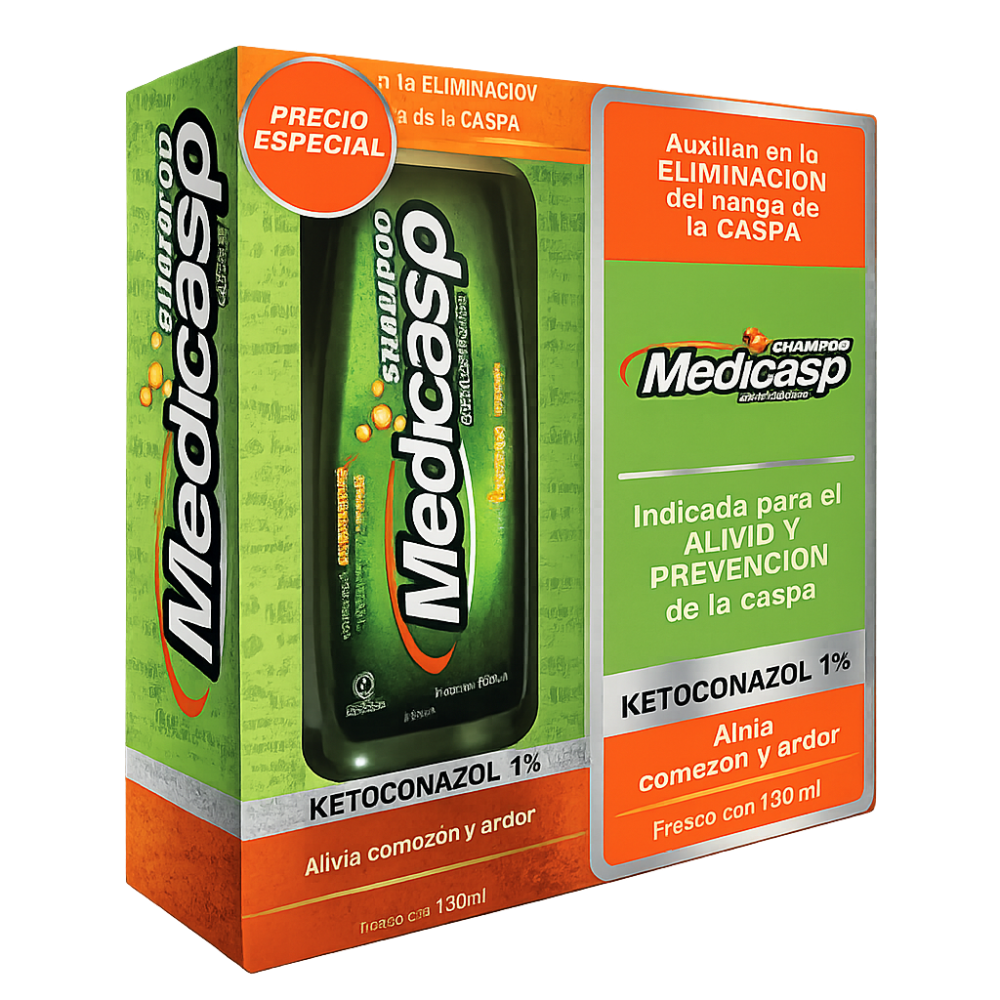 MEDICASP SHA 130 ML X 2 PACK