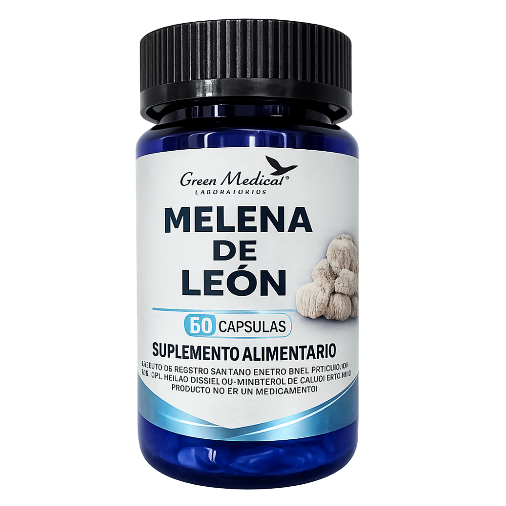 MELENA DE LEON X 60 CAP GREEN MEDICAL