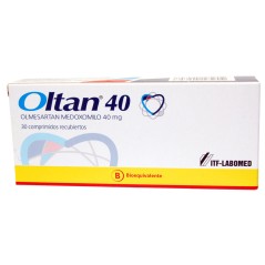 Oltan (B) Olmesartan 40mg 30 Comprimidos Recubiertos