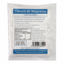 CLORURO DE MAGNESIO SBR X 30 GR (CAJ X 25) QUIMNATURA