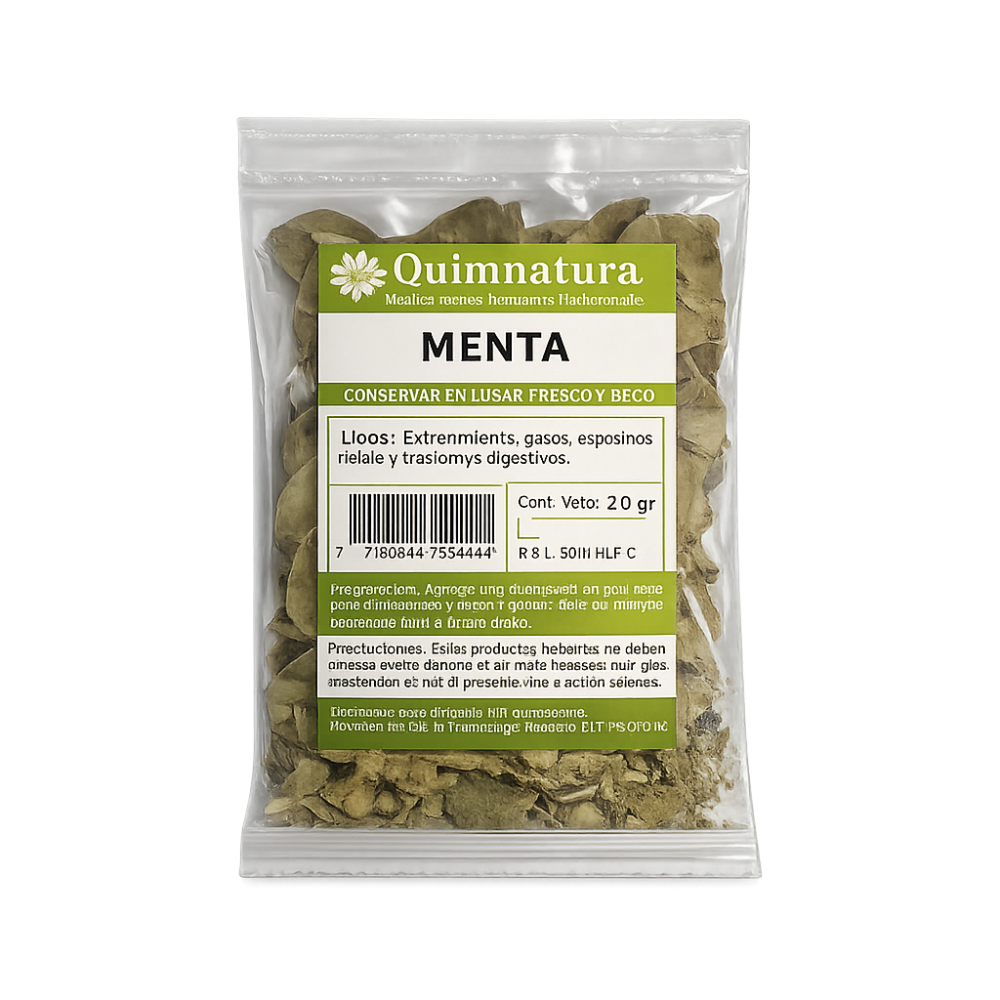MENTA SBR  20 GR QUIMNATURA