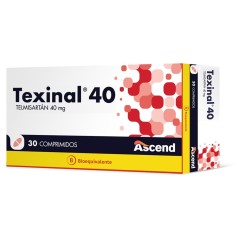 Texinal (B) Telmisartan 40mg 30 Comprimidos