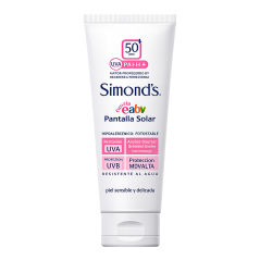 SIMONDS FPS 50 SOLAR BABY PANTALLA POMO X 200 ML