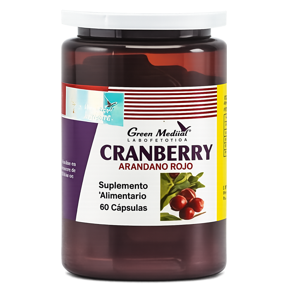 CRANBERRY CAP X 60 GREEN MED