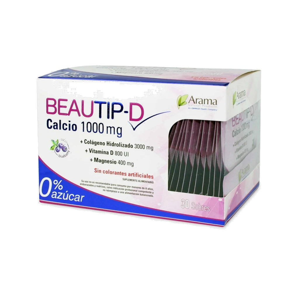 BEAUTIP-D SBR X 30 BLUEBERRY (CA MG COLAG VIT.D)