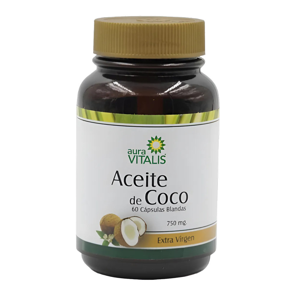 ACEITE DE COCO CAP 750 MG X 60 AURA
