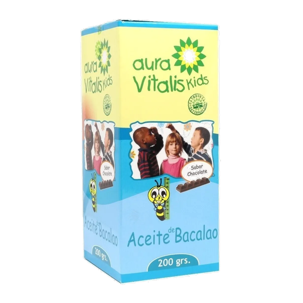 ACEITE HIGADO BACALAO INF X 200 ML AURA