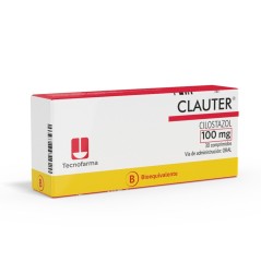 Clauter (B) Cilostazol 100mg 30 Comprimidos