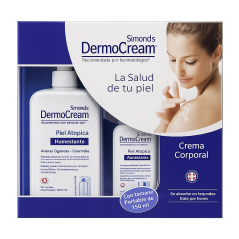 DERMOCREAM ESTUCHE AVENA CERAMIDA X 400 ML + CREMA 150 ML