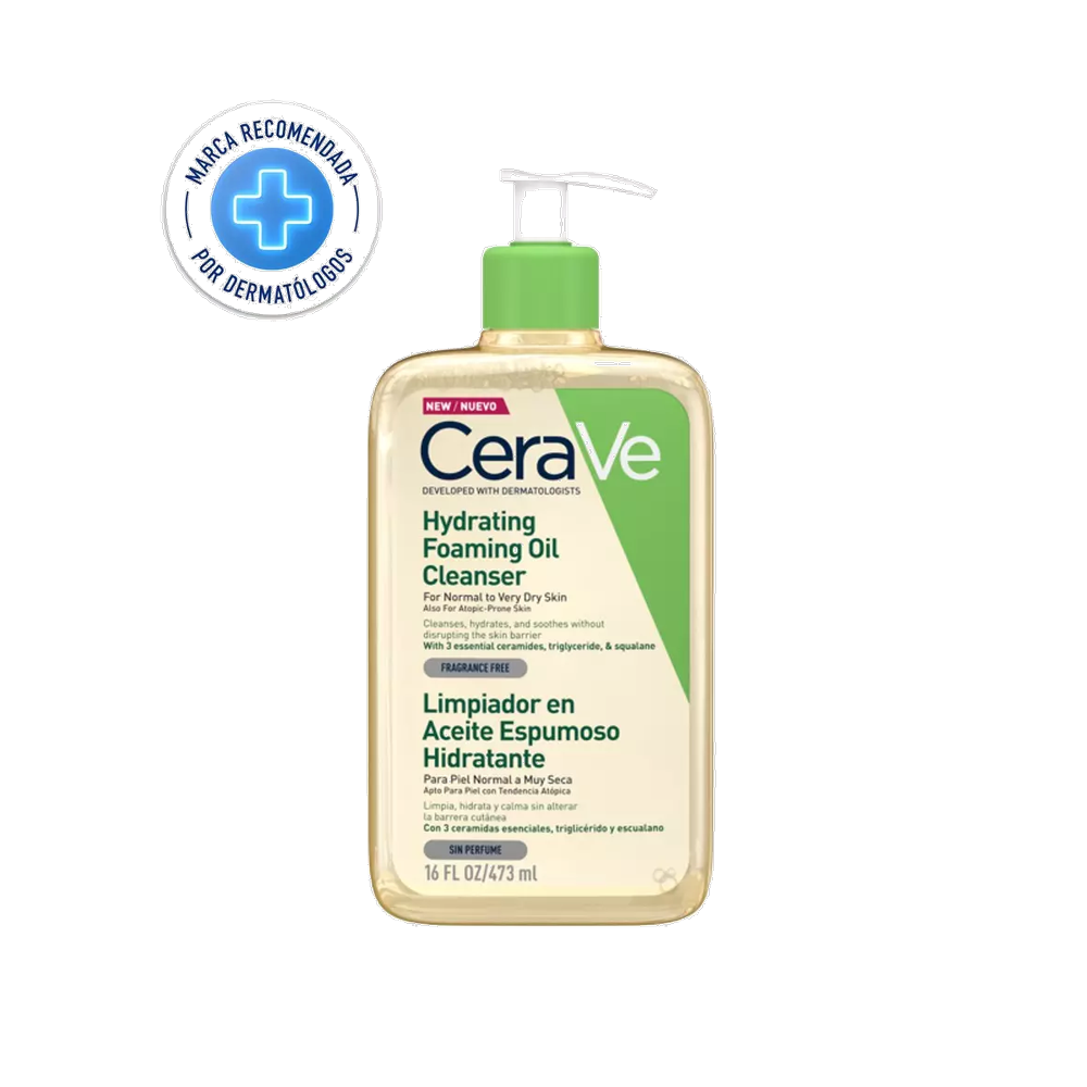 CERAVE ACEITE ESPUMOSO HIDRA X 473 ML