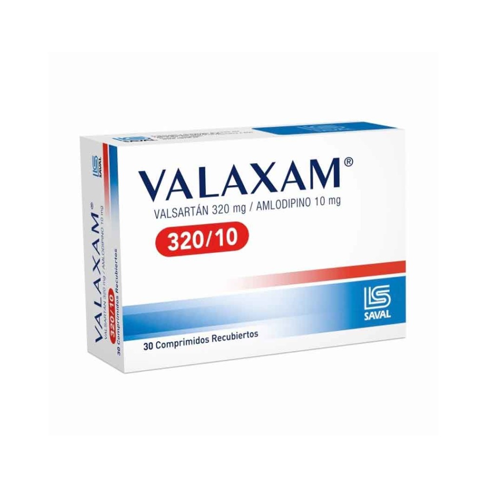 Valaxam Valsartan 320/10 30 Comprimidos Recubiertos