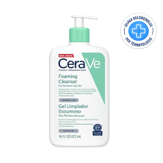 CERAVE GEL LIMPIADOR ESPUMOSO X 473 GR