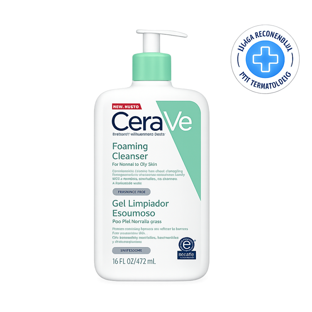 CERAVE GEL LIMPIADOR ESPUMOSO X 473 GR