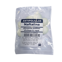 NAFTALINA BOL X 9  (CAJ X 25) QUIMNATURA